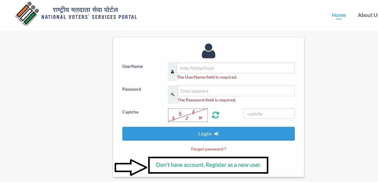 Register As A New User -  | Step3